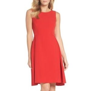 Maggy London- Red Sleeveless Dress